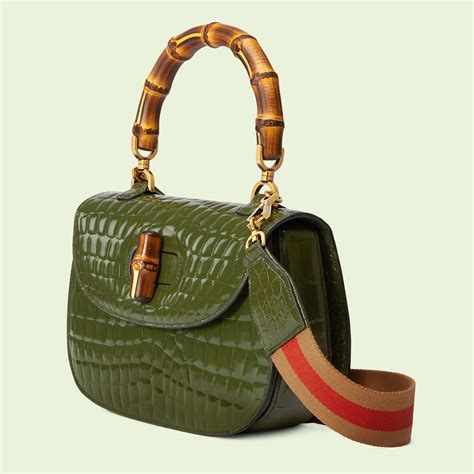 crocodile purse gucci